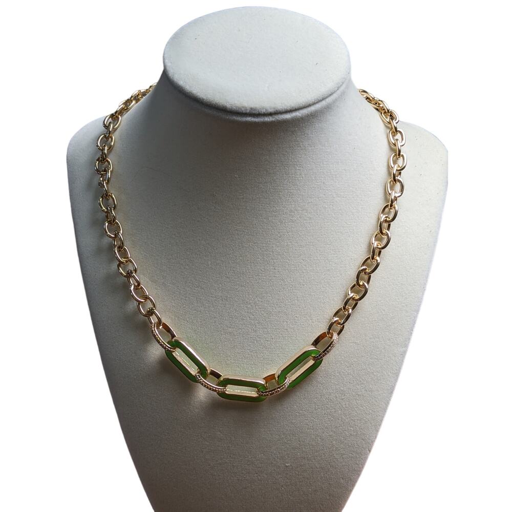 Ettika NWT‎ Chain Necklace 18k Gold Plated